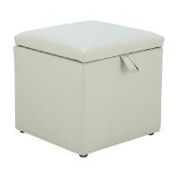 ราคา INDEX LIVING MALL เก้าอี้สตูล PVC รุ่นบารอน สีเทาอ่อน ขนาด 45x45x45 CM (YA29092)