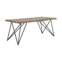 ราคา INDEX LIVING MALL โต๊ะทานอาหาร รุ่นแอร่อน - สีธรรมชาติ (YA36685)