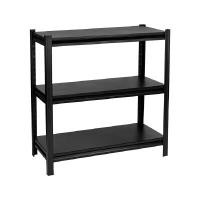 ราคา KASSA HOME ชั้นวางของอเนกประสงค์พื้นเหล็ก 3 ชั้น รุ่น Rocco สีดำ (YB02036)