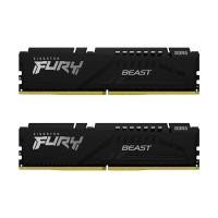 ราคา KINGSTON แรม DDR5 64GB (32GBX2) 5200MHz รุ่น FURY BEAST (KF552C40BBK2-64) (YC45252)