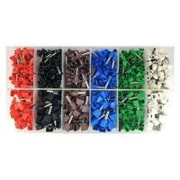 ราคา SET หางปลากลม คอร์ดเอ็น แบบมีฉนวน เส้นเดี่ยว เส้นคู่ สา ทีเคเอส เทอร์มินอล TE-E25 หางปลากลม คอร์ดเอ็น (YA03501)