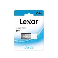 ราคา Lexar S60 64GB USB 2.0 Flash Drive (ยูเอสบีแฟลชไดรฟ์) Plug-and-Play (LJDS060064G) PC/Mac (YA14989)
