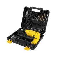 ราคา STANLEY ชุดสว่านกระแทก รุ่น SDH600KV-B1 กำลัง 550 วัตต์ สีเหลือง-ดำ ขนาด 13 มม. (YA38523)