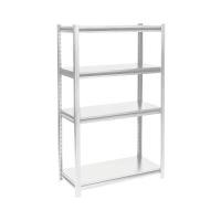 ราคา KASSA HOME ชั้นวางของพื้นเหล็กพ่นสี 4 ชั้น รุ่น Rocco สีขาว ขนาด 90x40x145 ซม. (YB02347)