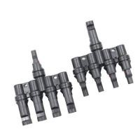 ราคา โซลาร์ ไทยแลนด์ ข้อต่อสายไฟโซลาร์เซลล์ MC4 กันน้ำ รุ่น MC4-connector-4to1 ต่อขนาน 4 เส้นรวมเป็น 1 เส้น (YB62017)