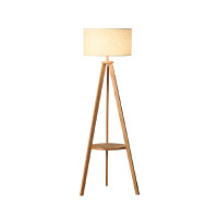 ราคา NATAKU โคมไฟตั้งพื้น 3 ขา ไม้ธรรมชาติ ขนาด 38x27x148 ซม พร้อมหลอดไฟ 9W (YC88328)