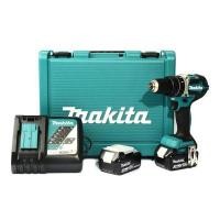 ราคา MAKITA สว่านกระแทกไร้สาย 18 โวลต์ ขนาด 13 มม. (1/2 นิ้ว) รุ่น DHP484RFE แรงบิดหมุน 60 นิวตันเมตร รวมแบตเตอรี่-แท่นชาร์จ (1 ชุด) (YC94371)