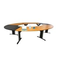 ราคา โต๊ะประชุมทรงกลมขาเหล็ก ITK รุ่น TOS-380 (YD08908)