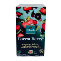 ราคา DILMAH ชาซีลอนกลิ่นฟอเรสต์เบอร์รี่ ชนิดซอง 2 กรัม (กล่อง 20 ซอง) (0099017)