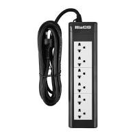 ราคา HACO รางปลั๊กไฟ 6 ช่อง รุ่น EPN-6EB/3 สีดำ ขนาดสายยาว 3 เมตร (Y023717)
