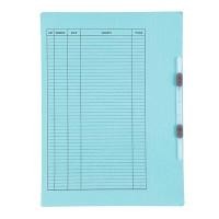 ราคา แฟ้มเจาะสันพับ F/C ลิ้นพลาสติก ฟ้า ใบโพธิ์ 403 (6110149)