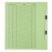 ราคา BAIPO แฟ้มเจาะสันพับ รุ่น 403 ขนาด A4 ลิ้นพลาสติก สีเขียว (6110144)