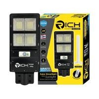 ราคา โคมไฟถนนโซล่าเซลล์ LED 200W All in One พร้อมกิ่งยึดโคม RICH ซันไลท์ Daylight (Y088915)