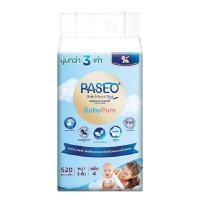 ราคา PASEO กระดาษเช็ดหน้า เบบี้เพียวซอฟท์ 3 ชั้น ขนาด 130 แผ่น แพ็ค 4 (0099611)