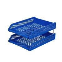 ราคา ELEPHANT ถาดเอกสารพลาสติก 2 ชั้น สี Blue (6094550)