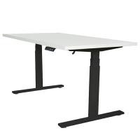 ราคา ERGOTREND โต๊ะสุขภาพ SIT2STANDGEN2 ท๊อปสีทีค ขาดำ ขนาด 120X70 ปรับระดับไฟฟ้า (Y015348)