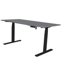 ราคา ERGOTREND โต๊ะเพื่อสุขภาพ SIT2STAND GEN2 ท๊อปสีกราไฟท์ ขาดำ ขนาด 180 x 75 ซม. ปรับระดับไฟฟ้า (Y015371)