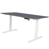 ราคา ERGOTREND โต๊ะสุขภาพ SIT2STAND GEN2 ท๊อปสีกราไฟท์ ขาขาว ขนาด 180x75 ปรับระดับไฟฟ้า (Y015413)