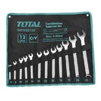 ราคา Total ประแจแหวนข้างปากตาย 12ตัวชุด ขนาด 6-32mm รุ่น THT (Y052224)