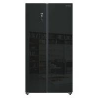 ราคา HISENSE ตู้เย็น SIDE BY SIDE รุ่น RS808N4TBMU สีดำ ขนาด 21.5 คิว (YC09367)