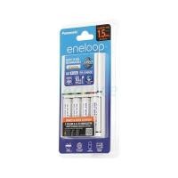 ราคา PANASONIC ชุดชาร์จแบตเตอรี่ Charger Kit 1.5hrs + ถ่านชาร์จ Eneloop AA (4 ก้อน) (YC59163)