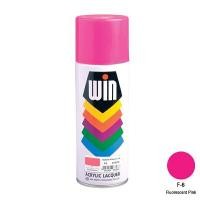 ราคา WIN สีสเปรย์สะท้อนแสง รุ่น F6 สีชมพู ขนาด 400 ซีซี (YC11668)