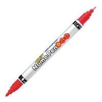ราคา ปากกามาร์คเกอร์ 2 หัว โมนามิ ทวิน เนมเพน R06 สีแดง (1000807)