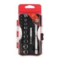 ราคา ชุดประแจบล็อก HANDI รุ่น 1487 (แพ็ค 23 ชิ้น) สีเงิน (Y020906)