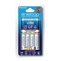 ราคา PANASONIC เครื่องชาร์จ พร้อมแบตเตอรี่ AA 1900 มิลลิแอมป์ สีขาว 4 ก้อน (YA35253)