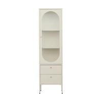 ราคา CALINA ตู้โชว์ 1 บานเปิด VICTORIA รุ่น WLS-GC-M11A สีเบจ ขนาด 50 x 35 x 180 ซม. (YD06356)