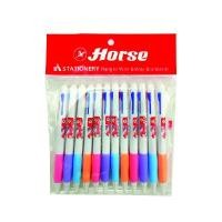 ราคา HORSE ปากกาลูกลื่น 2 สี รุ่น H-001 ขนาดหัวปากกา 0.7 มม. (แพ็ค 12 ด้าม) (1093426)