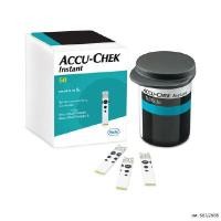 ราคา ACCU-CHEK แถบตรวจน้ำตาล รุ่น INSTANT ขนาด 50 ชิ้น ใช้กับเครื่องตรวจอินสแตนท์ (YC77542)