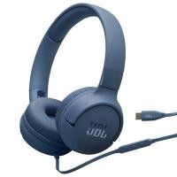 ราคา JBL หูฟังครอบหูแบบมีสาย รุ่น TUNE 520C สีน้ำเงิน (เชื่อมต่อ USB-C) (YD05579)