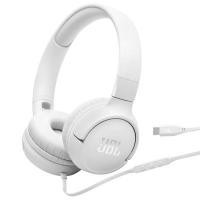 ราคา JBL หูฟังครอบหู รุ่น TUNE 520C สีขาว แบบมีสาย USB-C (YD05580)
