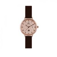 ราคา PARIS POLO CLUB นาฬิกาข้อมือรุ่น PPC-ED10-BR-RG สี BROWN/ROSEGOLD (YD06193)