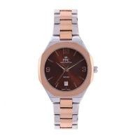 ราคา PARIS POLO CLUB นาฬิกาข้อมือ รุ่น PPC-EE06-SRG-BR สี SILVER ROSEGOLD/BROWN (YD06199)