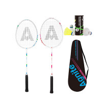 ราคา DELI เซ็ตไม้แบดมินตัน รุ่น ER311 พร้อมลูกแบดไนลอน 3 ลูก และกระเป๋า (สูง 67 ซม.) (YD11365)