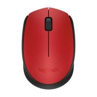 ราคา LOGITECH เมาส์ออฟติคอลไร้สาย รุ่น M171 สีแดง (4004204)