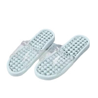 ราคา รองเท้ากันลื่นใส่ในห้องน้ำ ทำจากเนื้อ PVC ปุ่มนวดเท้า พร้อมรูระบายน้ำ สีฟ้าอ่อน ไซส์ L No.39-40 (YB23304)