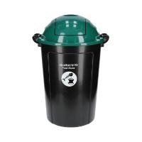 ราคา ถังขยะเศษอาหารฝาโดมสวิงพลาสติก KASSA HOME API199 สีดำ - เขียว ขนาด 118 ลิตร (Y093061)
