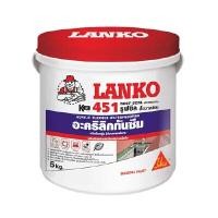 ราคา LANKO อะคริลิกกันซึมชนิดยืดหยุ่น รุ่น 451 ROOF SEAL สีขาว ขนาด 5 กก. (YA38966)
