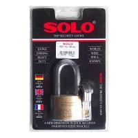ราคา กุญแจลูกปืนคล้องคอยาวทองเหลือง SOLO รุ่น 4507 N40 mm./L (Y030713)