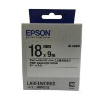 ราคา EPSON เทปพิมพ์อักษร 18 มม. ดำพื้นเทปเงิน LK-5SBM (8002551)