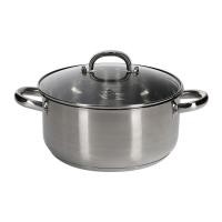 ราคา หม้อสองหูสเตนเลส พร้อมฝาแก้ว KASSA HOME รุ่น CC-0026 ขน (Y030079)