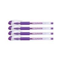 ราคา ARTLINE ปากกาหมึกเจล สีม่วง ขนาด 0.7 มม. (ชุด 4 ด้าม) (YA20190)