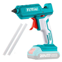 ราคา Total ปืนยิงกาว ไร้สาย 20 โวลท์ (แถมฟรี กาวเส้น 2 อัน) รุ่น TGGLI2001 ( Li-ion Glue Gun ) (YA25800)