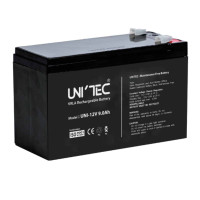 ราคา UNITEC Battery แบตเตอรี่สำหรับเครื่องสำรองไฟ 12V/9AH (NCT) (YA48240)