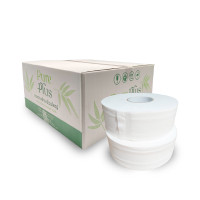 ราคา PEERAPAT กระดาษชำระม้วนใหญ่ รุ่น JUMBO ROLL PUREPLUS 2 ชั้น (YC08136)