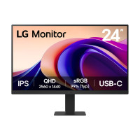 ราคา LG จอมอนิเตอร์ ขนาด 23.8 นิ้ว QHD รุ่น 24U631A-B (IPS, HDMI, USB-C) 2K 100Hz (YC15859)