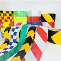 ราคา สติ๊กเกอร์ สะท้อนแสง ลายลูกศร ผิวเรียบ เทปตีเส้น สตาร์เฟล็กซ์ เหลือง-ดํา, 2 นิ้ว x 45 เมตร ม้วน (YD10670)